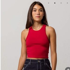 Red Crop Top Tank ❤️